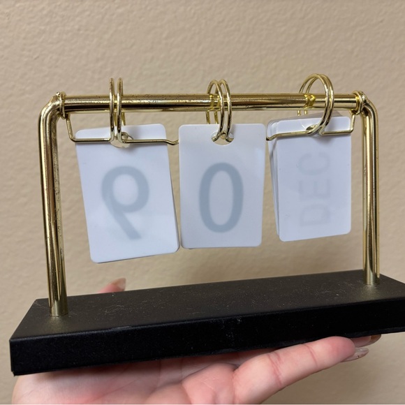 Threshold Gold Flip Desktop Calendar - Picture 3 of 4